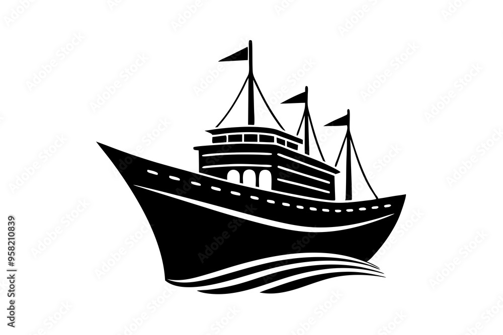ship silhouette vector ship silhouette vector