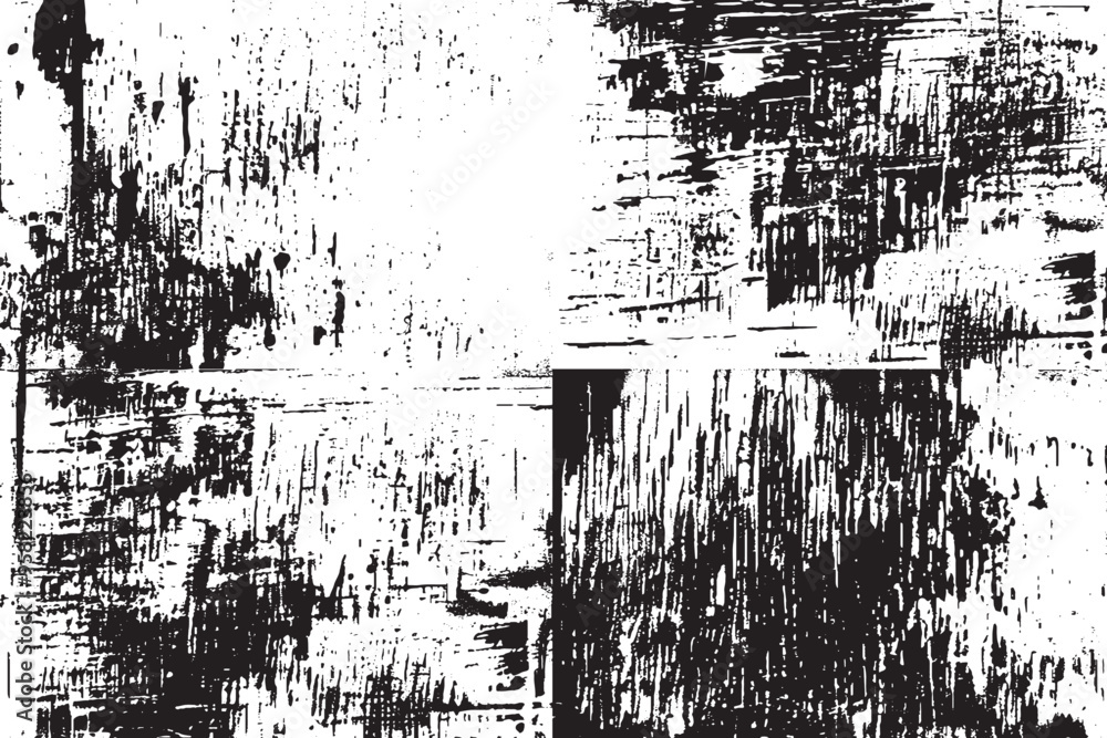 Grunge Dust and Scratch Textured Background in White and Black Grunge Dust and Scratch Textured Background in White and Black