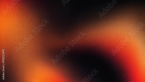 Abstract orange, red, and black gradient background. #958225693