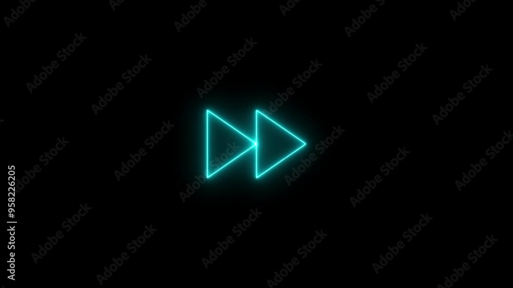 direction arrow sign animation and black background . direction arrow sign animation and black background .