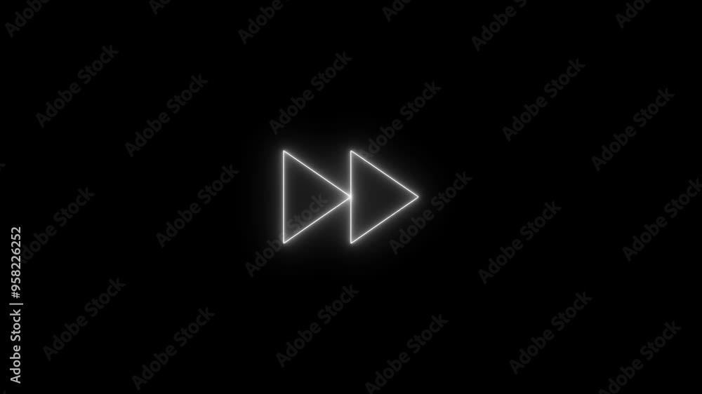 direction arrow sign animation and black background . direction arrow sign animation and black background .