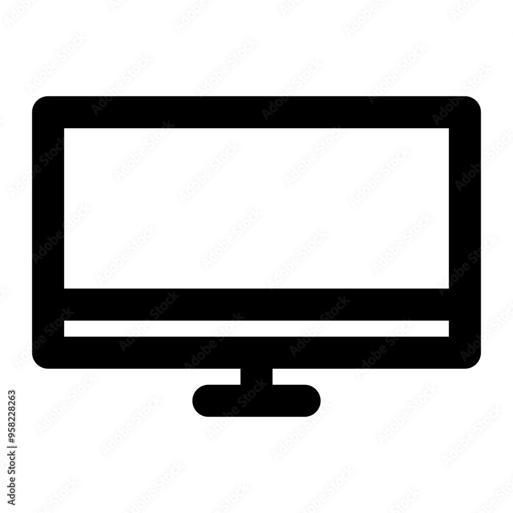 monitor, screen, display, device, technology outline icon monitor, screen, display, device, technology outline icon