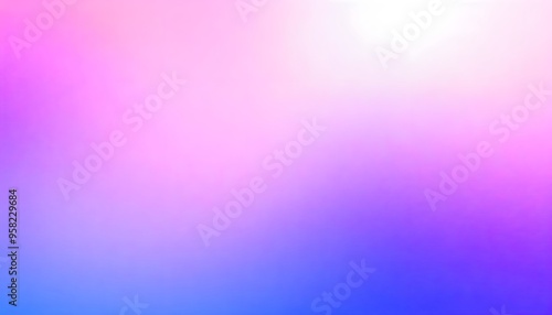 Gradient blurred soft smooth background in shades of pink and purple. Gradient background with soft, blurred colors transitioning from pink to blue