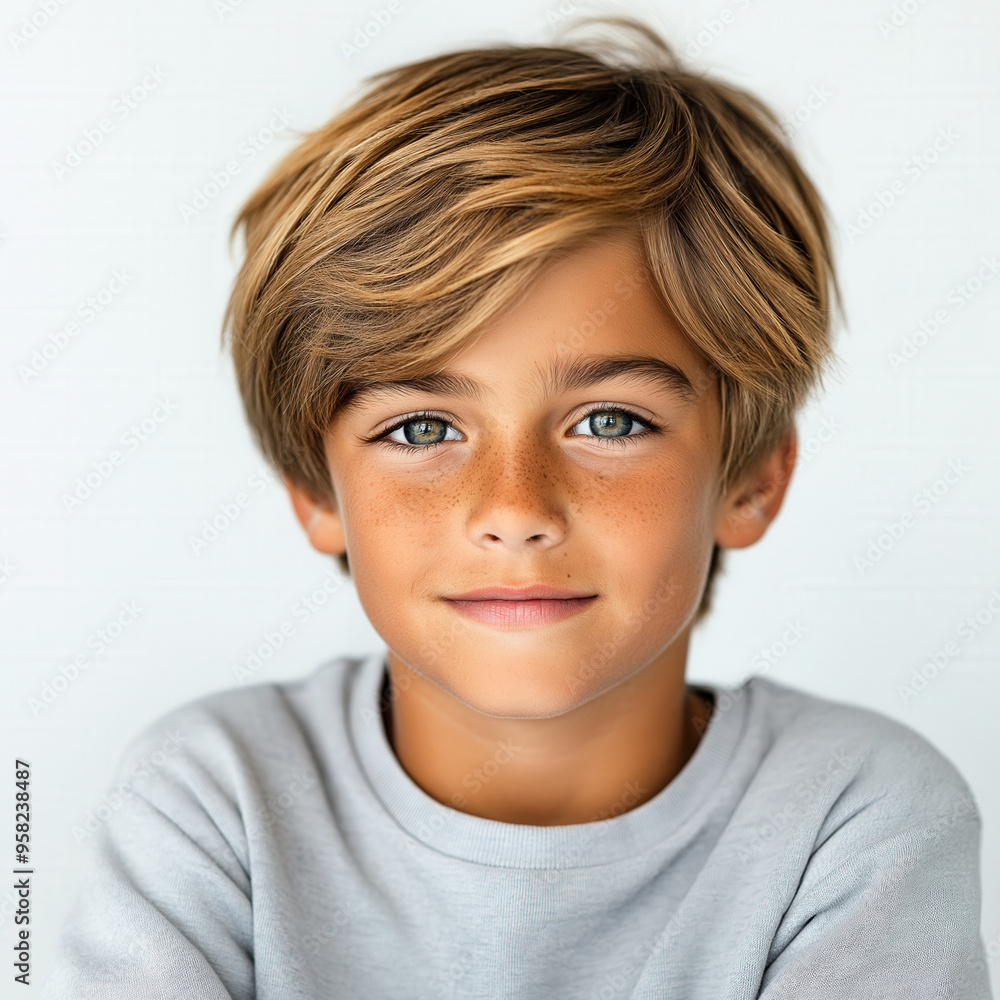 10 Year Old Boy Isolated 10 Year Old Boy Isolated