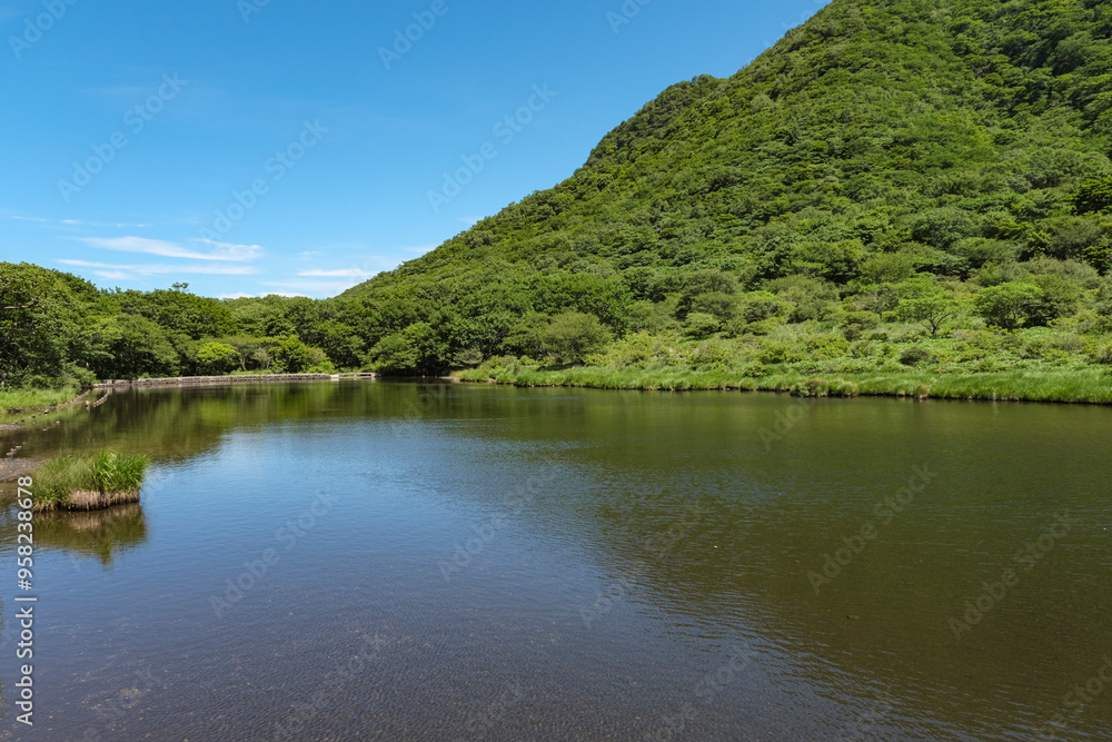 赤城山にある湿原帯の覚満淵 赤城山にある湿原帯の覚満淵