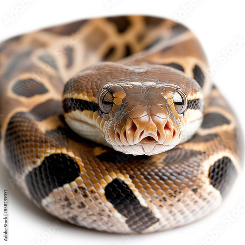 Burmese Python Isolated