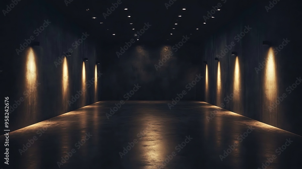 Illuminated Corridor Illuminated Corridor