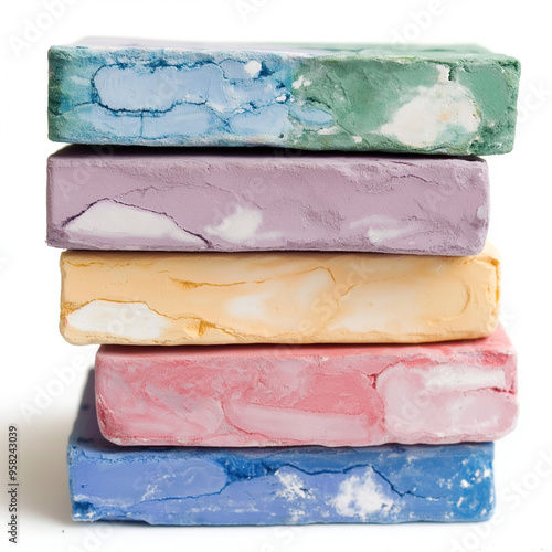 Sidewalk Chalk Isolated