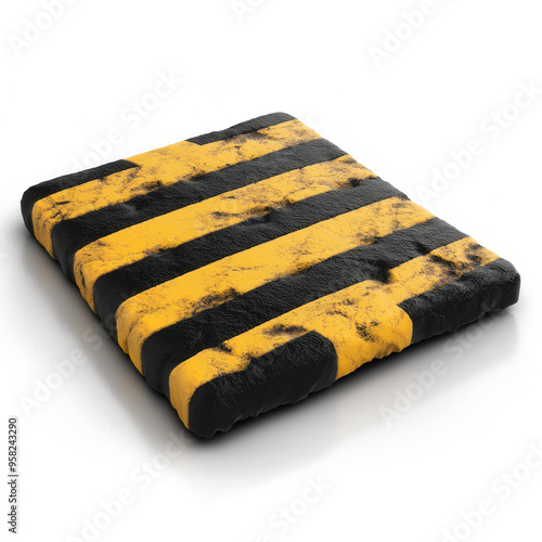 Speed Bump Isolated