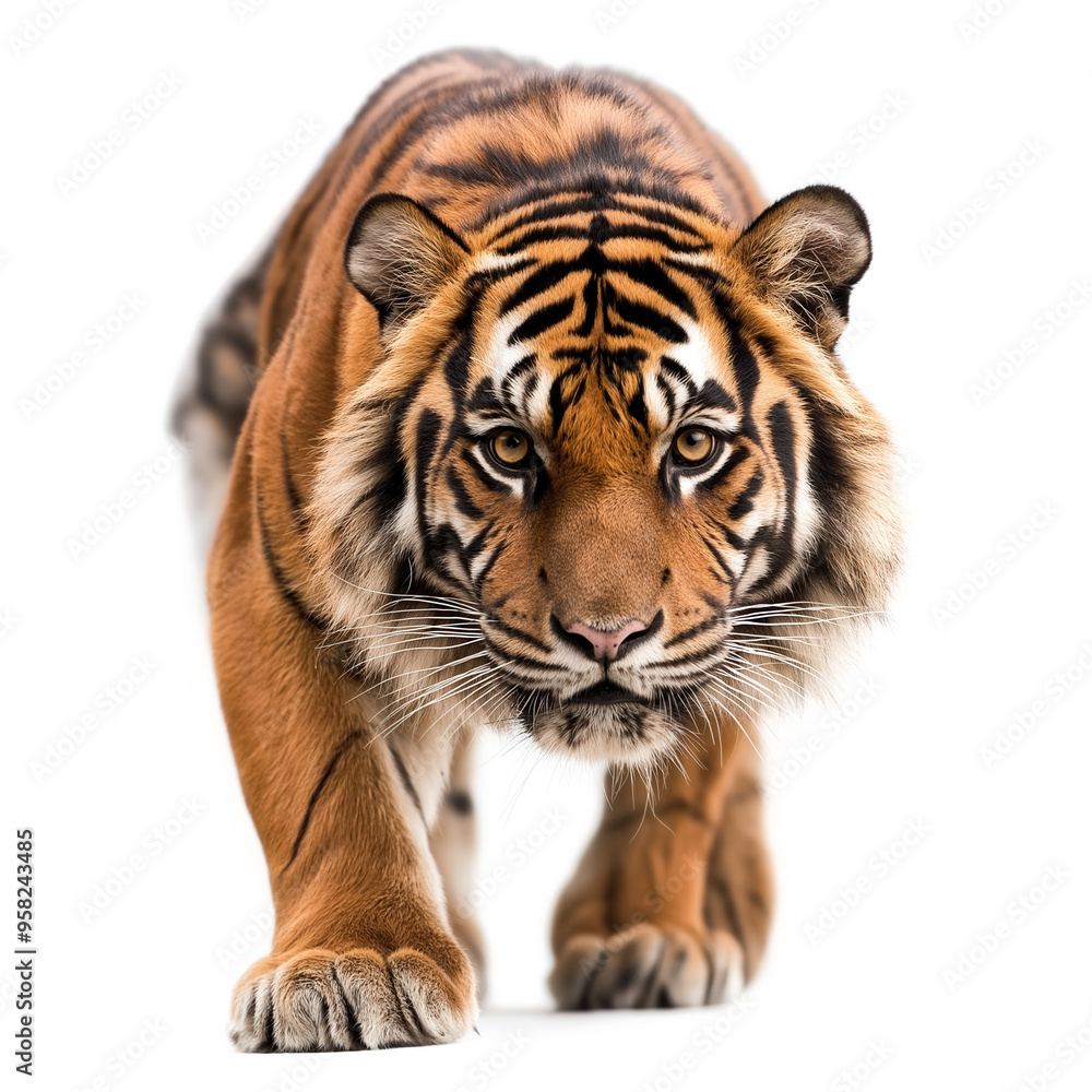 Obraz premium Sumatran Tiger Isolated