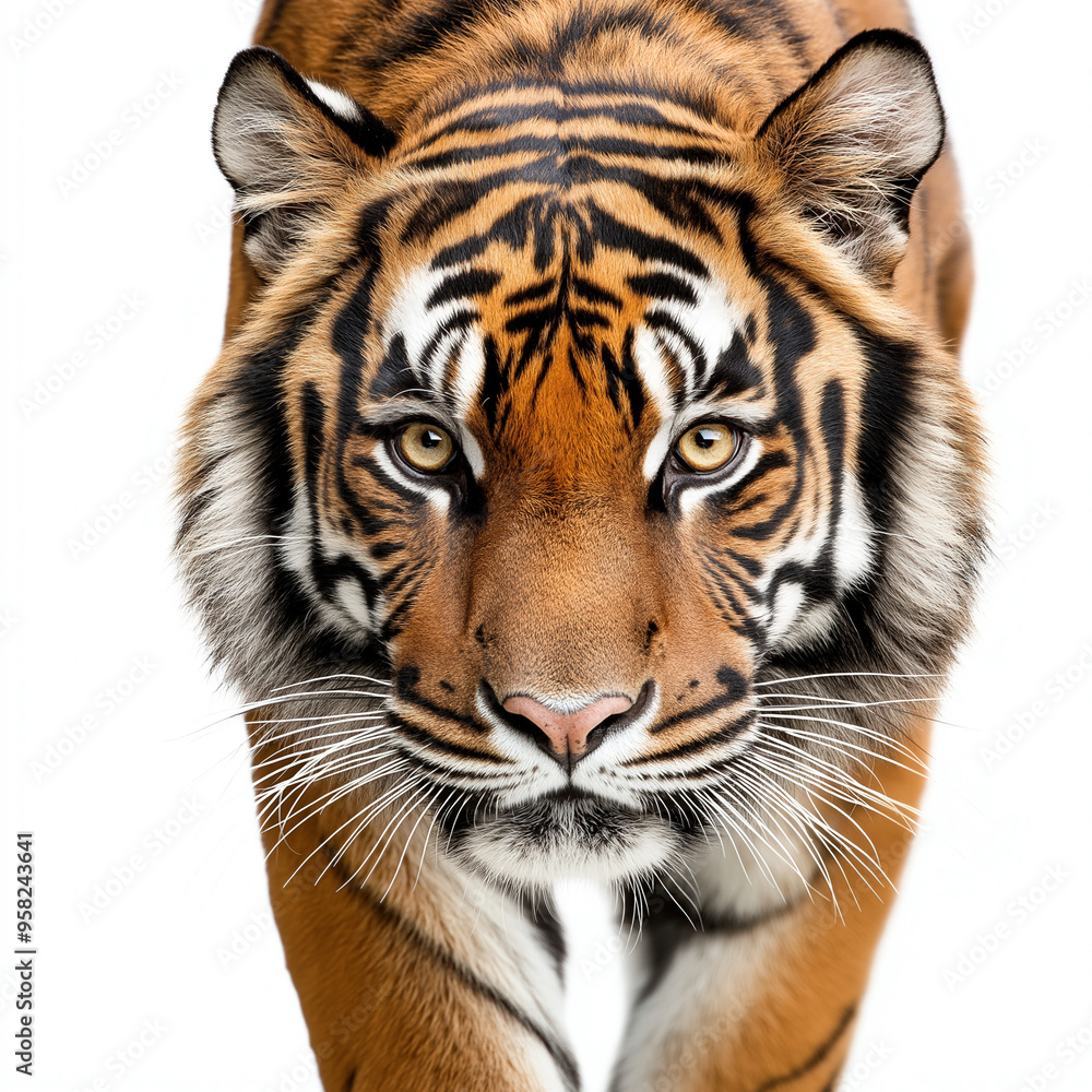 Obraz premium Sumatran Tiger Isolated