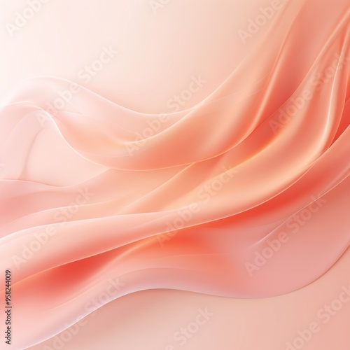 Peach elegant pastel soft color abstract gradient luxury decorative background texture with copy space texture for display products blank copyspace for design