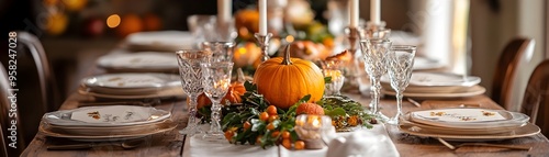 Elegant Thanksgiving Table ...