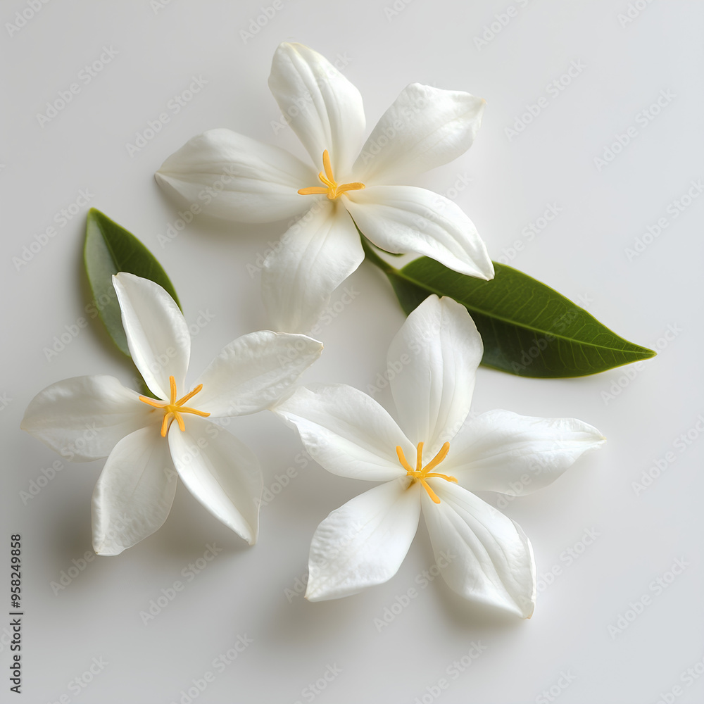 white frangipani flowers