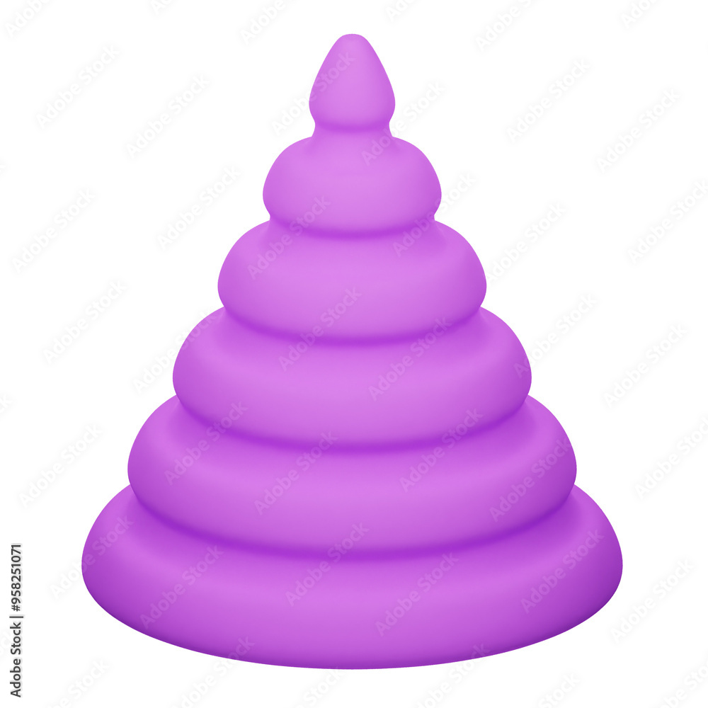 cone abstract shape 3d icon isolated on the transparent background cone abstract shape 3d icon isolated on the transparent background
