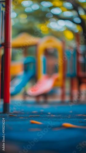 Wallpaper Mural Blurred playground background Torontodigital.ca