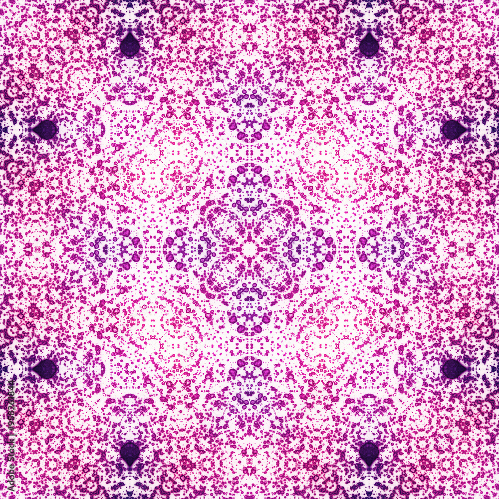 Square seamless pattern. the texture is symmetrically woven