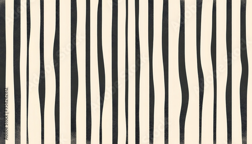 Thin, repeating lines or stripes, either vertical or horizontal, on a neutral background