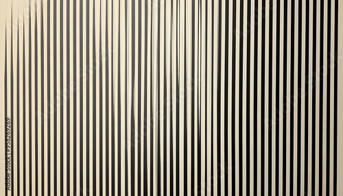 Thin, repeating lines or stripes, either vertical or horizontal, on a neutral background