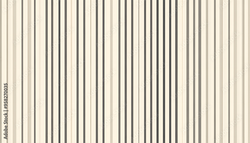 Obraz premium Thin, repeating lines or stripes, either vertical or horizontal, on a neutral background