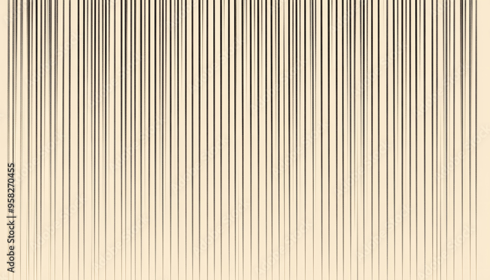 Obraz premium Thin, repeating lines or stripes, either vertical or horizontal, on a neutral background