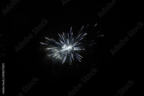 Wallpaper Mural fireworks in the night sky Torontodigital.ca