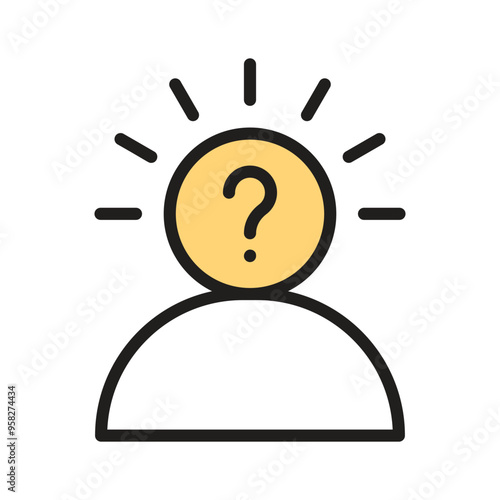 Grab this amazing icon of creative thinking