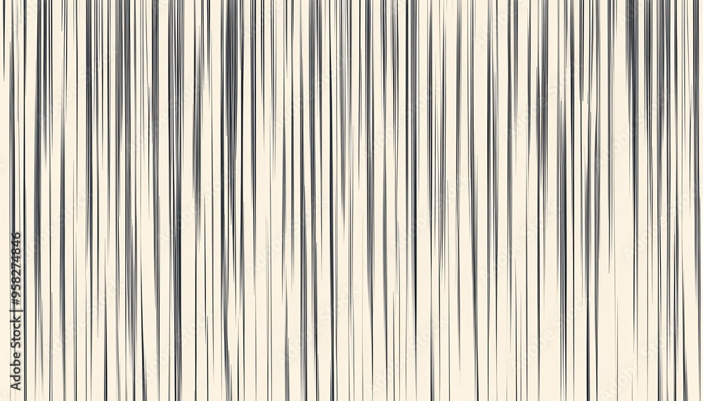 Obraz premium Thin, repeating lines or stripes, either vertical or horizontal, on a neutral background