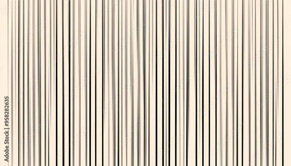 Obraz premium Thin, repeating lines or stripes, either vertical or horizontal, on a neutral background