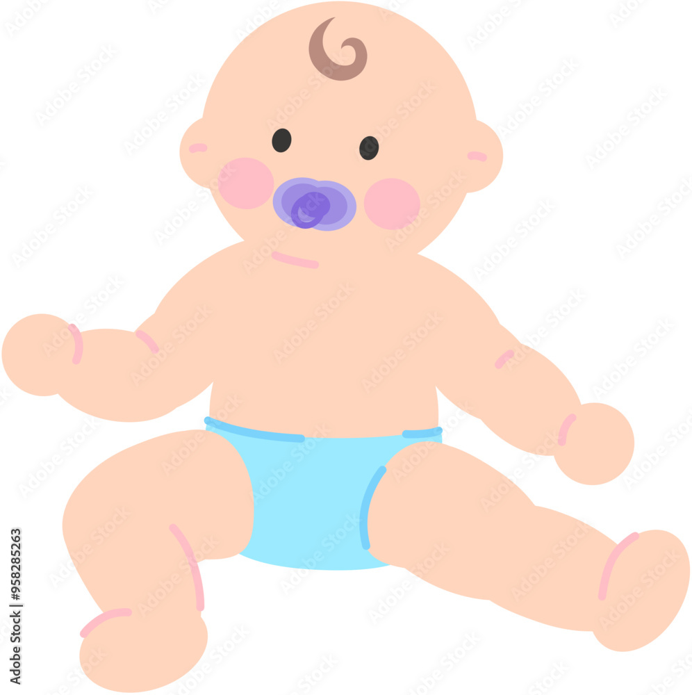 기여운 앉아있는 아기 기여운 앉아있는 아기