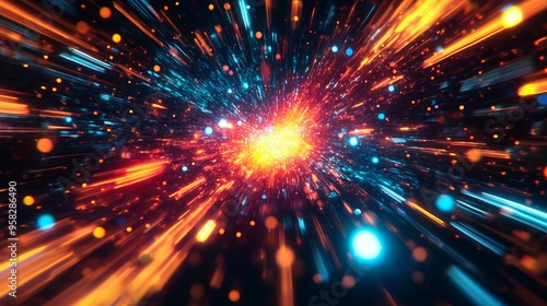 Wallpaper Mural Cosmic Explosion Torontodigital.ca