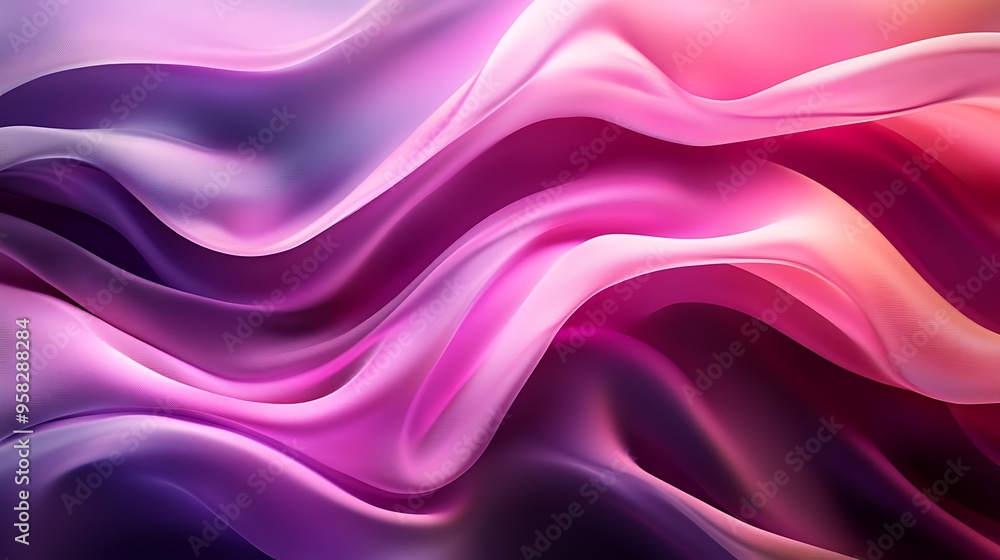 Abstract Pink and Purple Fabric Abstract Pink and Purple Fabric