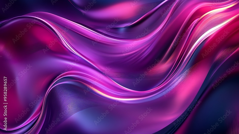 Fototapeta premium Abstract Pink and Purple Fabric