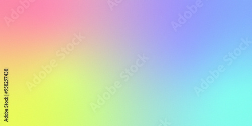 The Aesthetic Power of Noise and Grain in the Creation of Dynamic and Colorful Gradient Backgrounds for Vector Designs