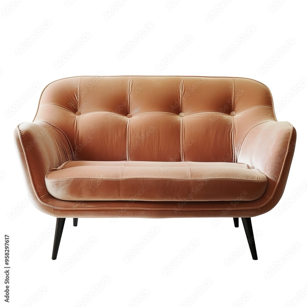 Fototapeta premium aesthetic sofa furniture interior soft color 