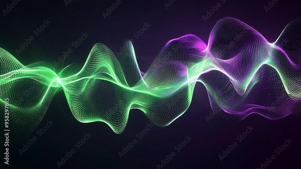 Obraz premium Futuristic Technology Interface