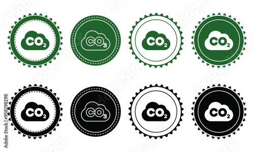 Ecology icon set. Ecology Stamps. Environment, sustainability, nature, recycle, renewable energy; electric bike, eco-friendly, forest, wind power, green symbol. Solid icons vector collection.