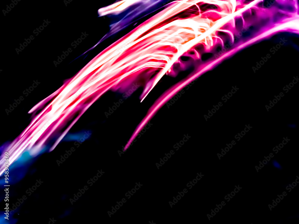 Fototapeta premium The abstract background shows a dynamic flowing vortex of fire with luxurious golden colors and lines evoking a sense of energy, power, warmth, and transformation, making this image perfect for themes