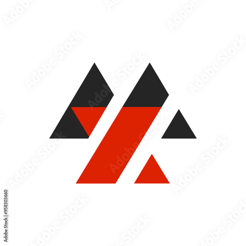 Free Download the logo consists of the letter M  and Z. Abstract, outline and elegant. - GFXLoad