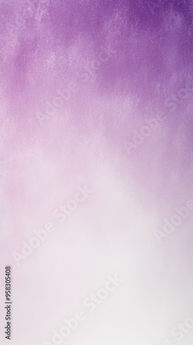 Purple and white gradient noisy grain background texture painted surface wall blank empty pattern with copy space for product design or text 