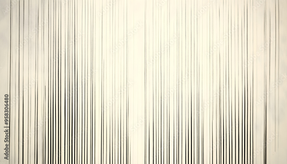 Obraz premium Thin, repeating lines or stripes, either vertical or horizontal, on a neutral background