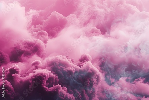 Pink mist background