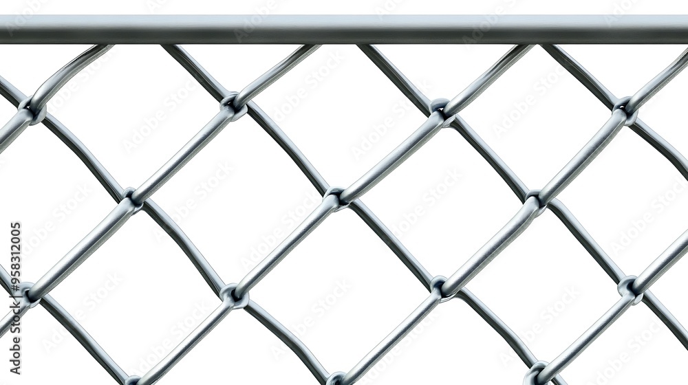 Chain Link Fence Close-up Chain Link Fence Close-up