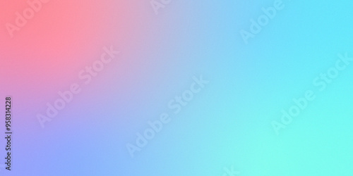 How Noisy and Grainy Textures Enhance the Visual Appeal of Colorful Gradient Backgrounds in Vector-Based Graphic Design