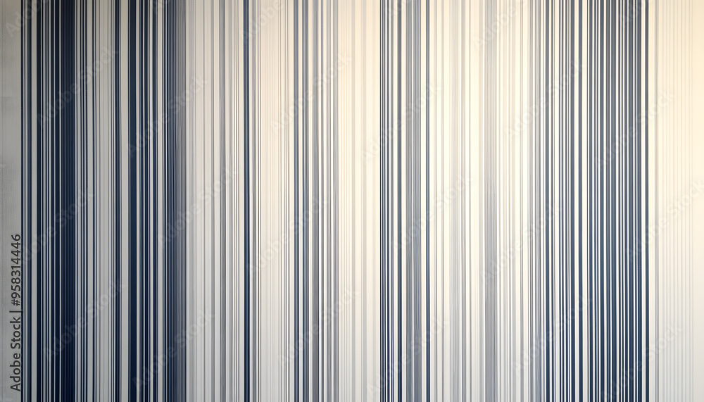 Obraz premium Thin, repeating lines or stripes, either vertical or horizontal, on a neutral background