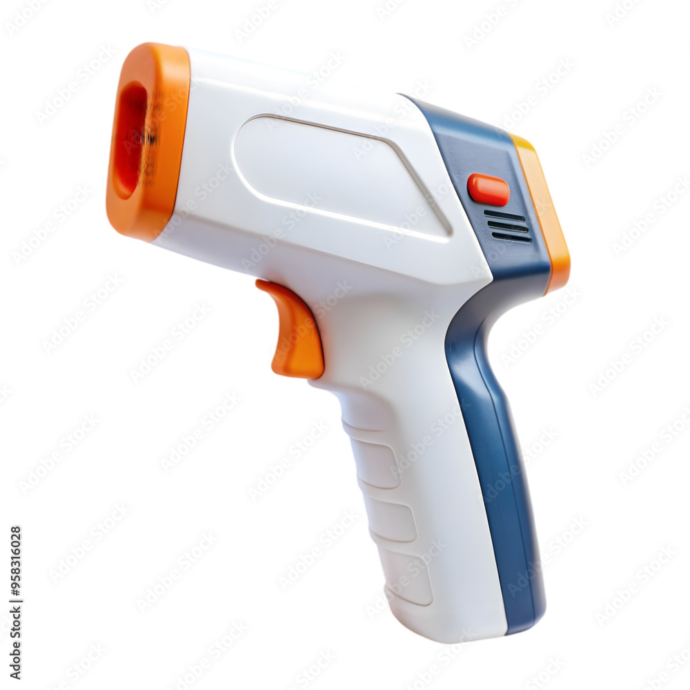 temperature gun isolated on transparent background temperature gun isolated on transparent background