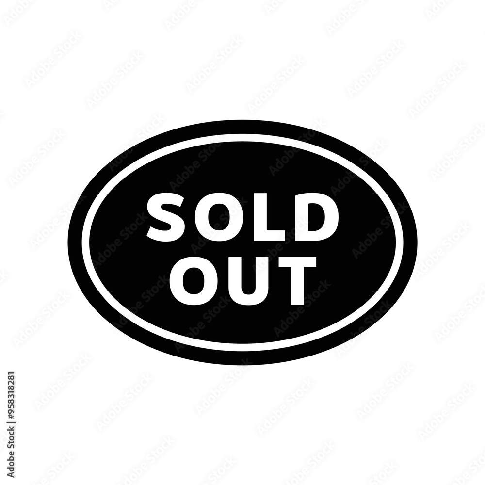 Sold stamp logo. Vector illustration for web design Sold stamp logo. Vector illustration for web design