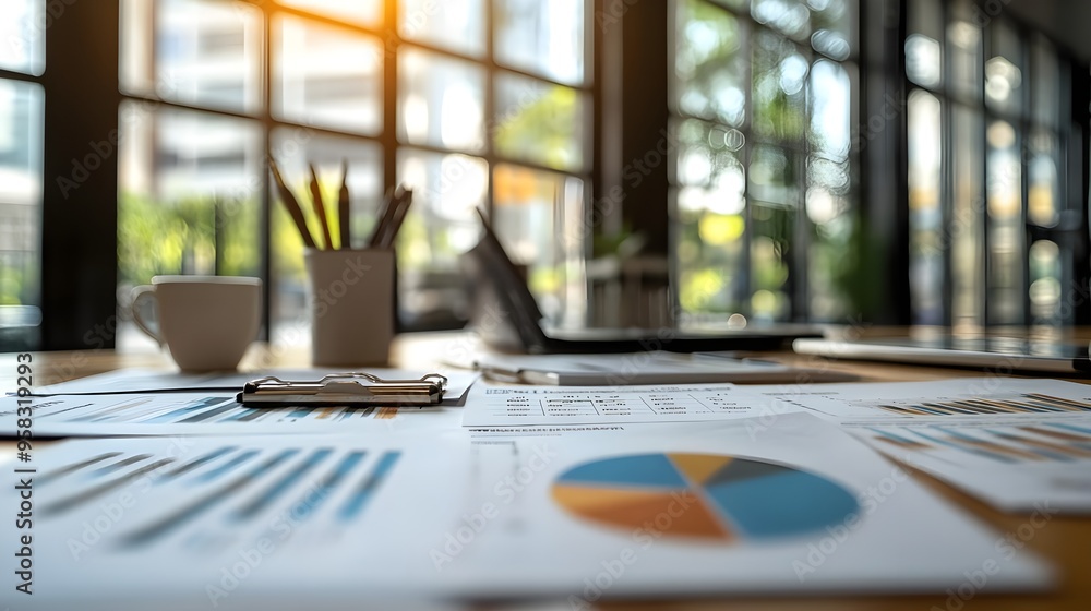 Business Data Analysis Graphs Charts Financial Report Business Data Analysis Graphs Charts Financial Report