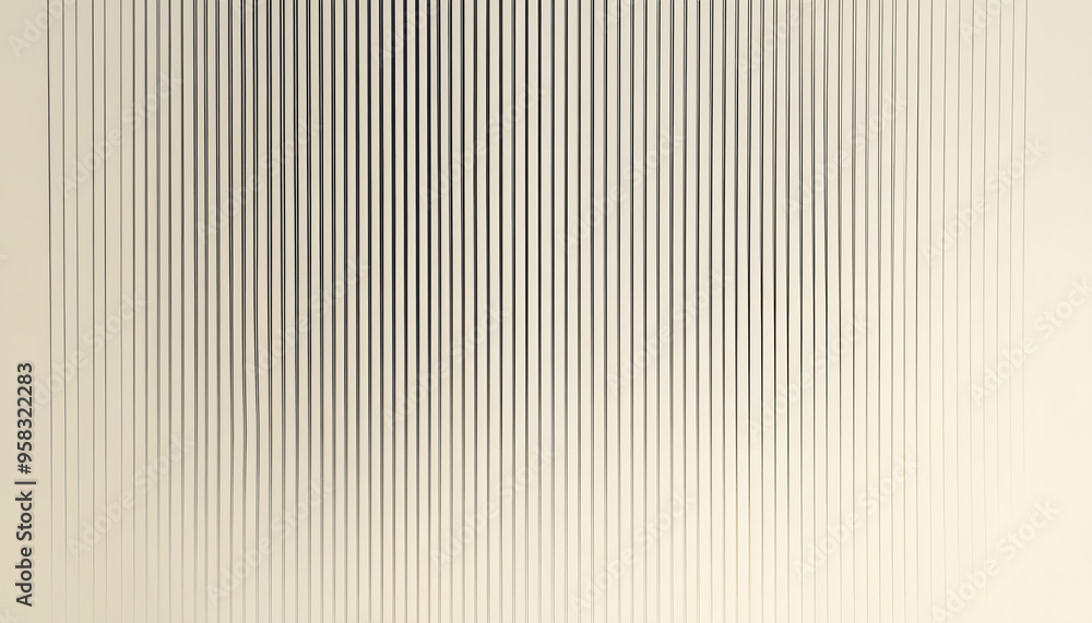 Thin, repeating lines or stripes, either vertical or horizontal, on a neutral background Thin, repeating lines or stripes, either vertical or horizontal, on a neutral background