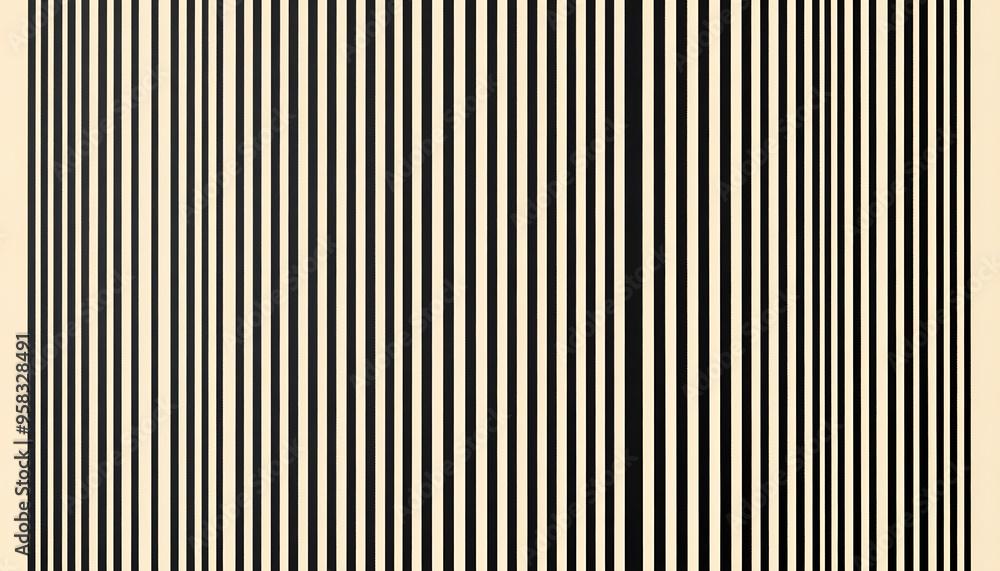 Obraz premium Thin, repeating lines or stripes, either vertical or horizontal, on a neutral background